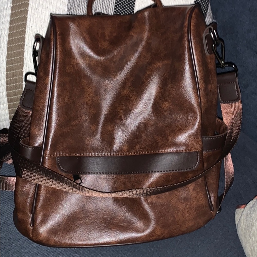 Small/ Medium Privacy Backpack Purse Cross